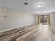 Bright living room with hardwood floors and sliding glass doors to the backyard at 2851 S Valley View Blvd # 1150, Las Vegas, NV 89102