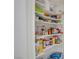 Walk-in pantry with shelving and storage to keep all your food items organized at 3431 Iberia St, Las Vegas, NV 89146