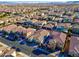 Aerial view of a property in a densely populated residential area at 351 Dandelion Brook Ct Ct, Las Vegas, NV 89148