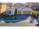 Charming single-story home with a two-car garage and desert landscaping at 351 Dandelion Brook Ct Ct, Las Vegas, NV 89148