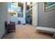Private outdoor patio featuring comfortable seating, ideal for relaxation at 353 E Bonneville Ave # 752, Las Vegas, NV 89101