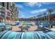 Beautiful pool area surrounded by lounge chairs and a relaxing atmosphere at 353 E Bonneville Ave # 752, Las Vegas, NV 89101