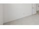 Bright bedroom featuring tile floors and white walls at 4485 E Brusca Way, Pahrump, NV 89061