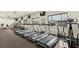 Bright cardio room featuring rows of treadmills and other fitness equipment at 4485 E Brusca Way, Pahrump, NV 89061