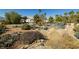 Exterior image of a sprawling backyard garden filled with trees and garden features at 8290 Gagnier Blvd, Las Vegas, NV 89113