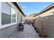 Backyard with a barbecue and an outdoor seating area at 905 Belleforte Ln, Las Vegas, NV 89138