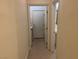 Hallway with access to a bathroom and laundry area at , Las Vegas, NV 89148