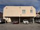 Convenient covered parking area showcasing ample space for multiple vehicles, each having its own assigned spot at 2101 Sun Ave, North Las Vegas, NV 89030