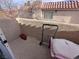 Enclosed patio with stucco walls and a tile roof view at 2101 Sun Ave, North Las Vegas, NV 89030
