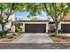 Charming single-story home with a two car garage and landscaped front yard at 2579 La Fortuna Ave, Las Vegas, NV 89121
