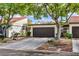 Charming single-story home with a two car garage and landscaped front yard at 2579 La Fortuna Ave, Las Vegas, NV 89121
