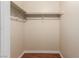 Walk-in closet includes shelving at 2606 S Durango Dr # 232, Las Vegas, NV 89117