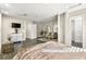 Spacious bedroom featuring a sitting area and tiled floors at 2818 E Quail Ave, Las Vegas, NV 89120