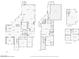 Detailed floor plan showcasing the layout of the main residence, casita, detached guest house, and key room dimensions at 2818 E Quail Ave, Las Vegas, NV 89120