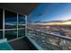 Enjoy panoramic city views from the expansive balcony, perfect for relaxation and entertaining at 4525 Dean Martin Dr # 2800, Las Vegas, NV 89103