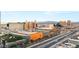 Expansive cityscape view featuring iconic Las Vegas hotels and vibrant roadways, capturing city's allure at 4525 Dean Martin Dr # 2800, Las Vegas, NV 89103