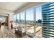 Large windows showcasing an amazing city view at 4525 Dean Martin Dr # 2800, Las Vegas, NV 89103