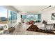 Spacious living room with floor-to-ceiling windows showcasing vibrant city views at 4525 Dean Martin Dr # 2800, Las Vegas, NV 89103