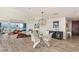 Living room with views, an open floor plan and a dining table at 4525 Dean Martin Dr # 2800, Las Vegas, NV 89103