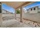 The patio has a view of the neighborhood at 612 Bullwhip Ct, Henderson, NV 89011