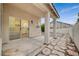 This patio provides a beautiful space to enjoy the outdoors at 612 Bullwhip Ct, Henderson, NV 89011