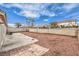 Spacious backyard featuring a patio and low-maintenance landscaping at 904 Melic Way, North Las Vegas, NV 89032
