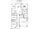 Detailed floorplan of the home's layout, showcasing room placement and dimensions at 10064 Ocher Valley Ave, Las Vegas, NV 89178