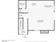 First floor plan showing a kitchen, living room, bathroom, foyer, and breakfast nook at 1306 Capri Dr # C, Boulder City, NV 89005
