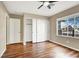 Spacious bedroom with built in closet and window allowing for ample natural light at 1323 Winter Solstice Ave, Henderson, NV 89014