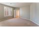 Spacious bedroom with neutral carpet and shutters at 1405 San Juan Hills Dr # 104, Las Vegas, NV 89134