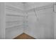 Walk in closet with metal shelving at 174 Buena Ct, Henderson, NV 89074