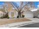 Attractive single-story residence with a two-car garage and easy-care desert landscaping for water conservation at 2517 New Salem Ave, Henderson, NV 89052