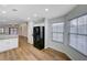 Modern kitchen featuring granite countertops, modern appliances and plentiful natural light at 2517 New Salem Ave, Henderson, NV 89052
