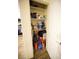 Pantry with ample storage, containing household and food items at 2946 Plum Torte St, Las Vegas, NV 89122