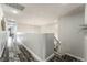 Hallway with hardwood floors and neutral colored walls at 4650 Wonderful St, Las Vegas, NV 89147
