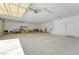 Spacious garage interior with ample room for storage, work benches, and vehicle parking at 5090 N David St, Pahrump, NV 89060