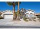Charming single-story home with desert landscaping and a two-car garage at 10808 Aire Dr, Las Vegas, NV 89144