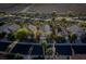 Aerial view of neighborhood streets and homes with desert landscaping at 1219 Diamond Valley St, Henderson, NV 89052