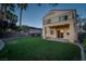 Lush backyard with a covered patio, perfect for outdoor entertaining at 1219 Diamond Valley St, Henderson, NV 89052