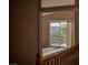View from the hallway of the balcony with mountain views at 1219 Diamond Valley St, Henderson, NV 89052