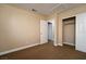 Cozy bedroom with ample closet space and neutral decor at 1219 Diamond Valley St, Henderson, NV 89052