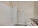 Clean bathroom featuring a standard shower-tub and neutral finishes at 20 E Serene Ave # 304, Las Vegas, NV 89123