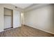 Bright bedroom with a large closet and light wood-look floors at 20 Serene Ave # 201, Las Vegas, NV 89123
