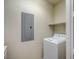Well-lit laundry room with modern washer and dryer at 20 Serene Ave # 201, Las Vegas, NV 89123