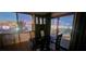 Modern dining room with contemporary furnishings and a view of the Las Vegas Strip at 205 E Harmon Ave # 704, Las Vegas, NV 89169