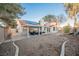 Spacious backyard with covered patio provides ideal setting for outdoor activities and relaxation at 2823 Landau Ct, Henderson, NV 89074