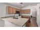 Modern kitchen with granite countertops, stainless steel appliances, and ample cabinet space, perfect for cooking and entertaining at 5128 Canary Island Ct, North Las Vegas, NV 89031