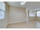 Open living room with tile floors, recessed lighting, and great natural light at 9529 Windsor Forest Ct, Las Vegas, NV 89123