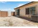 Backyard area featuring direct access to the property at 1410 Pink Dawn Dr, Henderson, NV 89014