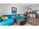 Inviting living room with stylish furniture and plenty of natural light at 1410 Pink Dawn Dr, Henderson, NV 89014